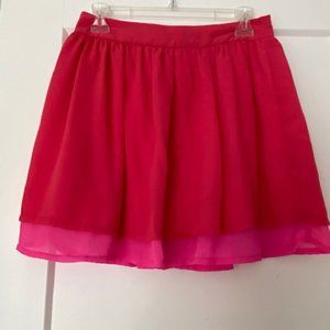 Two tone skirt